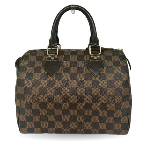 LOUIS VUITTON Brown Damier Speedy 25 Bag - Picture 1 of 7